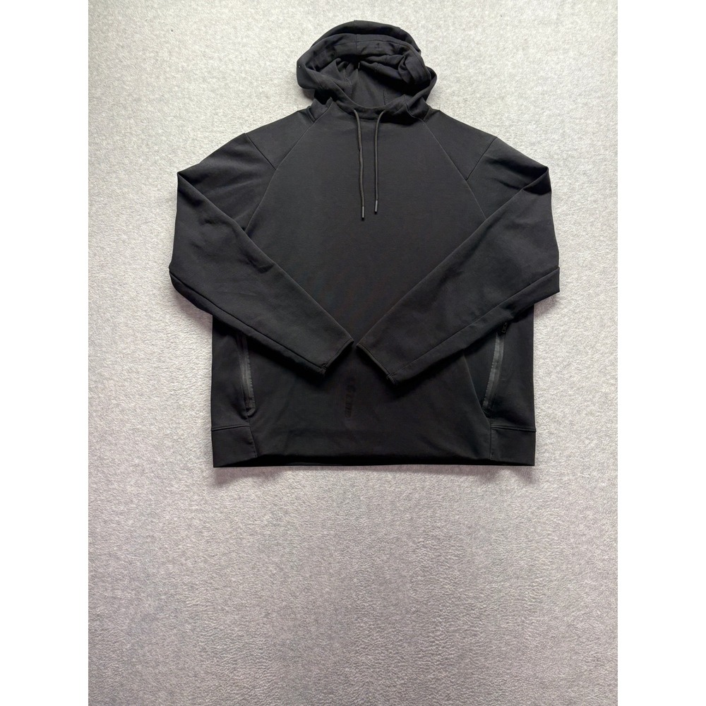 Old Navy Active Dynamic Fleece Hoodie Black Mens XL Pullover Sweatshirt S/488993